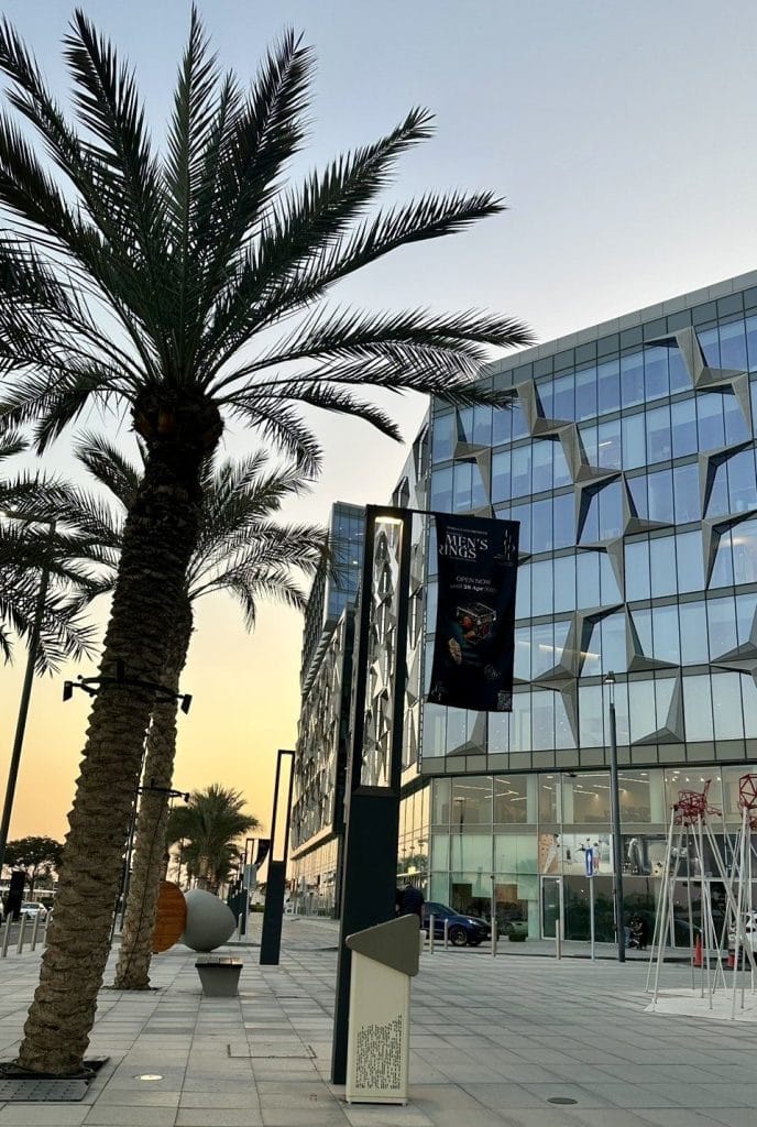 Dubai Design Districtの街並み