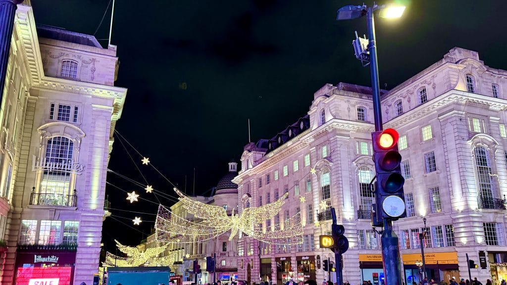 ロンドンの綺麗な夜景