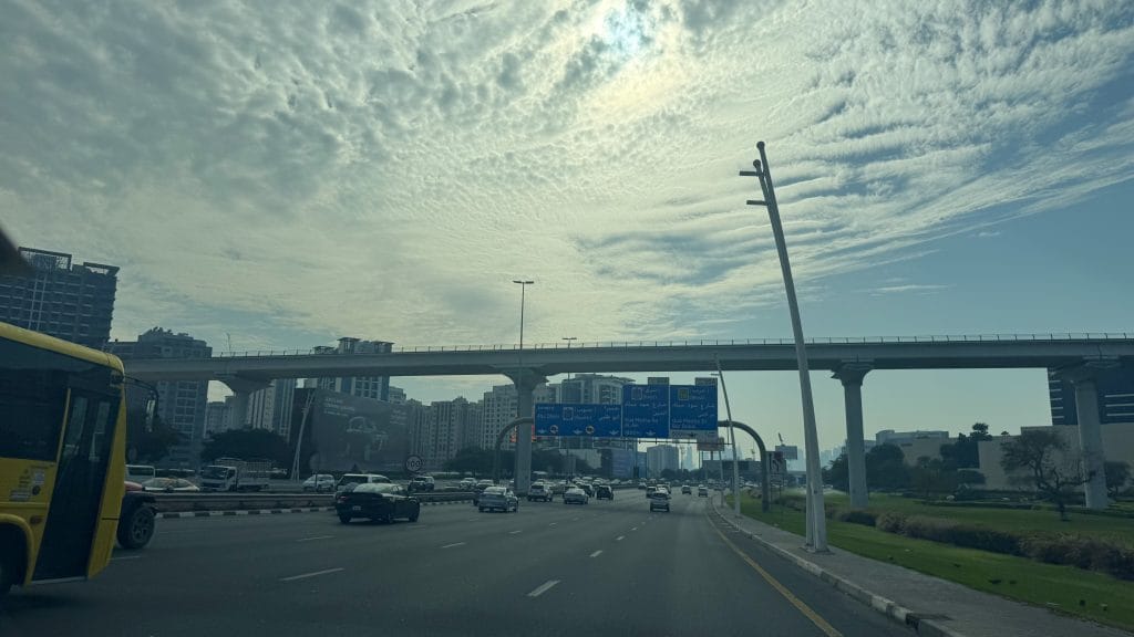 ドバイの道路