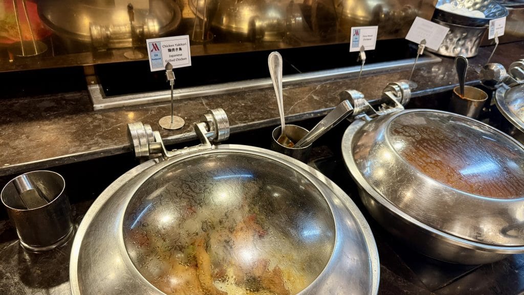 エジプトマリオットメナハウスホテルの朝食ビュッフェ