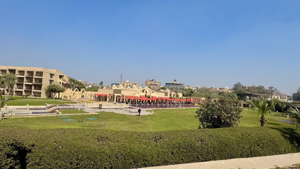 エジプトのマリオット メナ ハウス カイロ ホテル