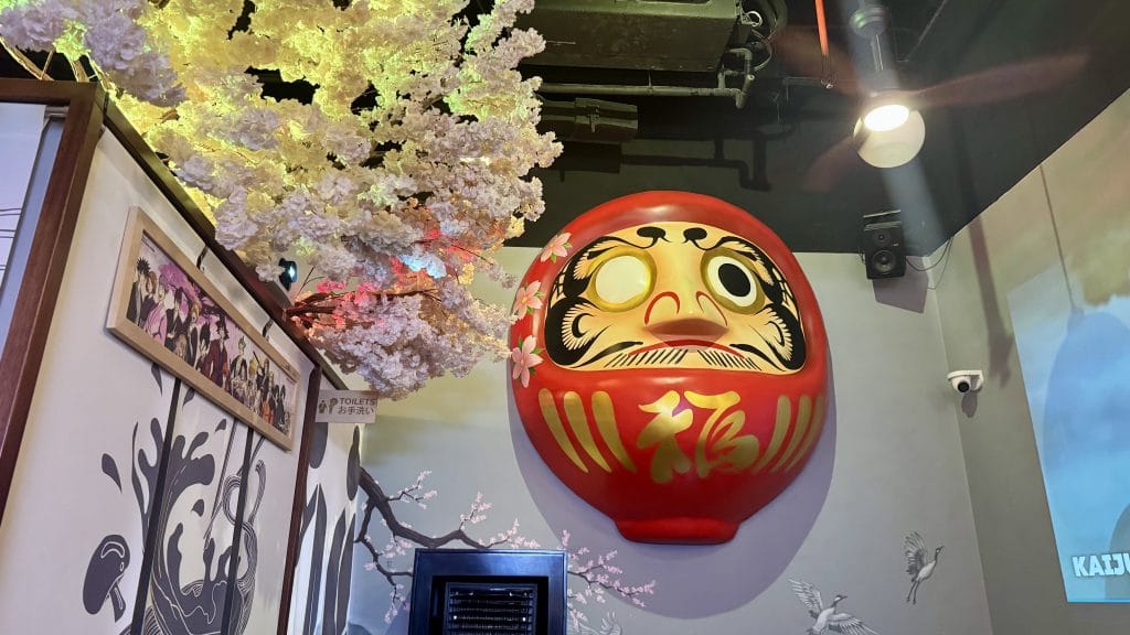 ドバイのラーメン屋:Ichiryuの店内