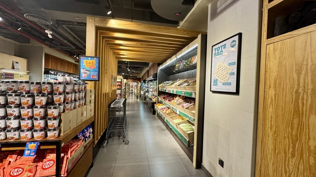 ドバイの韓国系スーパー1004:店内