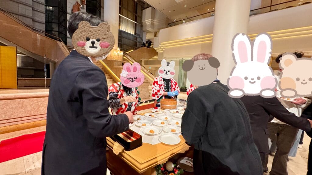 横浜グランドインターコンチネンタル：年始の食事配布