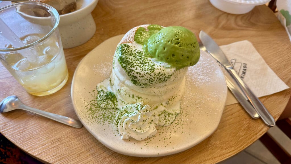 ドバイのパンケーキ屋さん:OKIMASU
