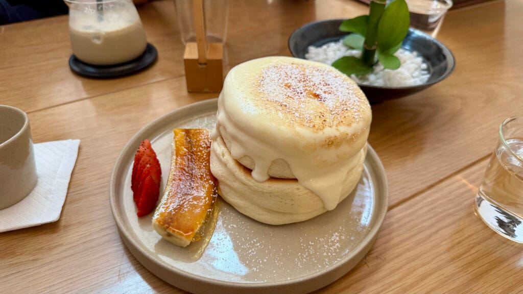 シャルジャで食べれる美味しいパンケーキ